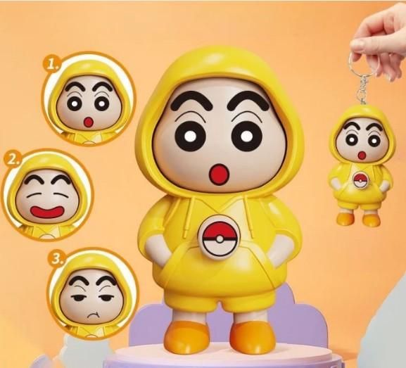 Shinchan Face-Changing Keychain
