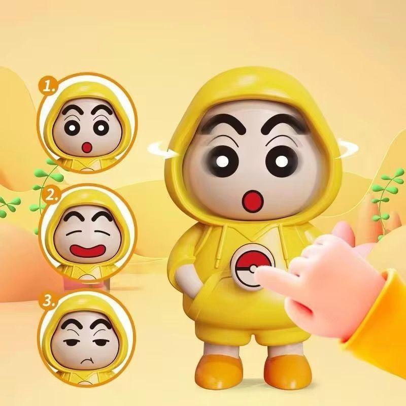Shinchan Face-Changing Keychain