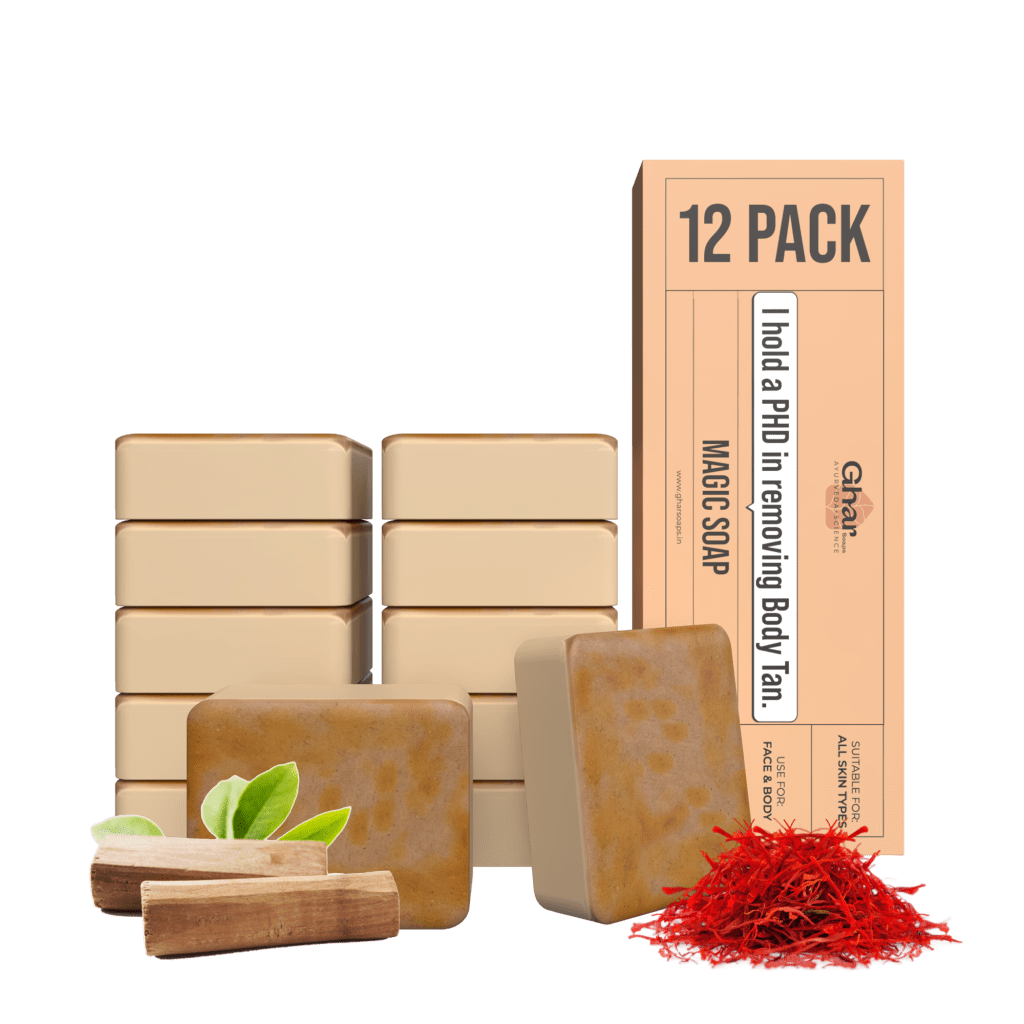 Magic Soap (Sandal Wood and Saffron Soap)