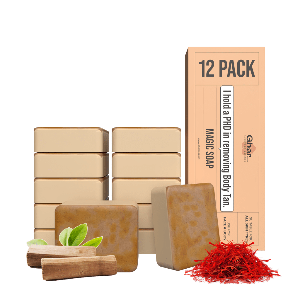 Magic Soap (Sandal Wood and Saffron Soap)