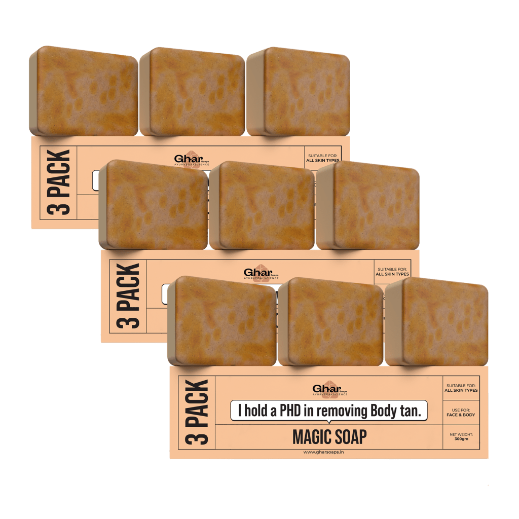 Magic Soap (Sandal Wood and Saffron Soap)