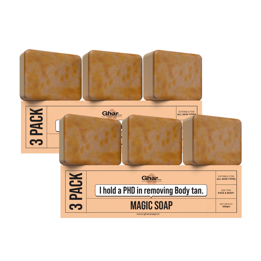 Magic Soap (Sandal Wood and Saffron Soap)