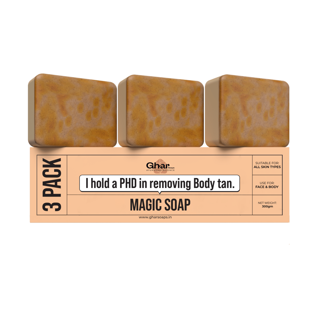 Magic Soap (Sandal Wood and Saffron Soap)