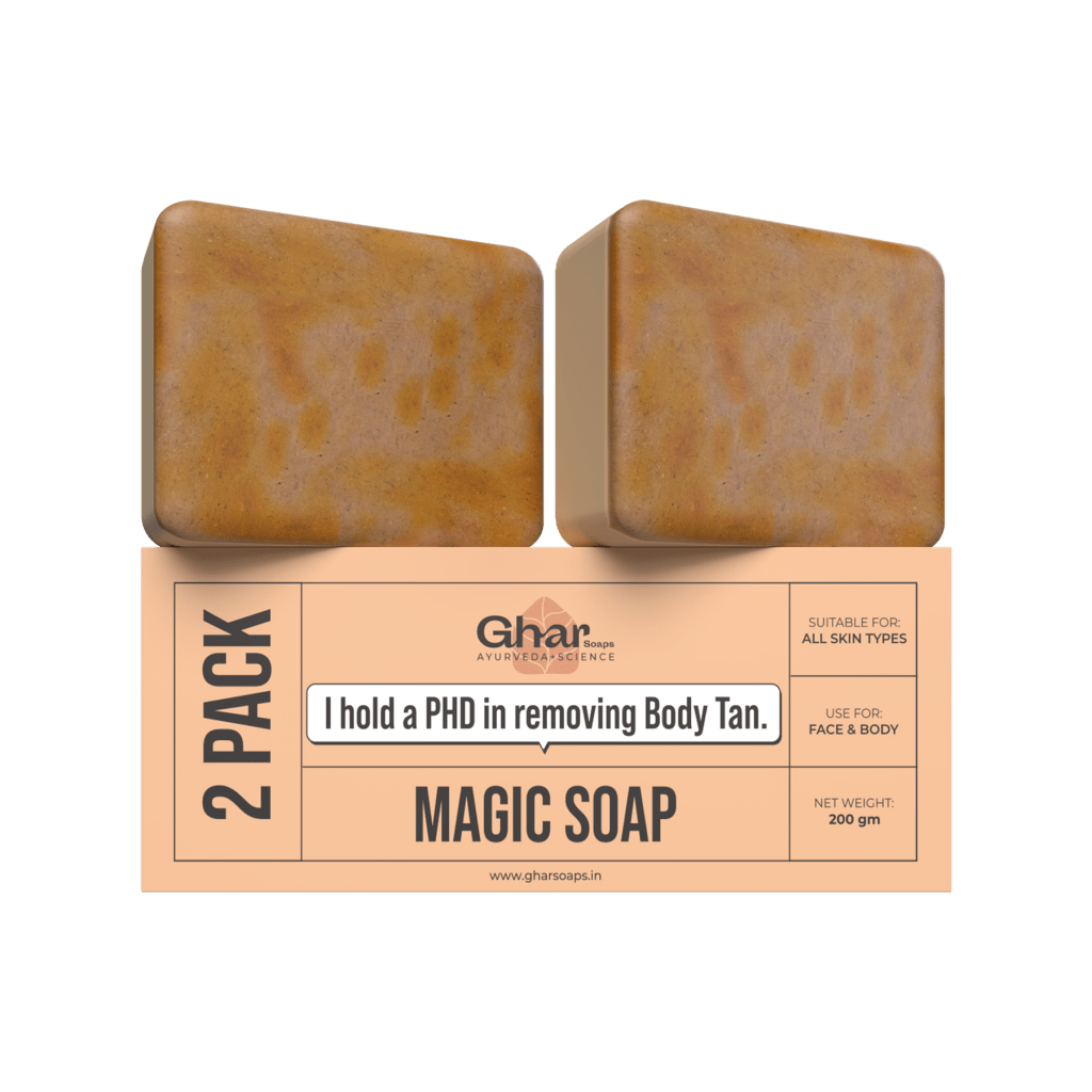 Magic Soap (Sandal Wood and Saffron Soap)