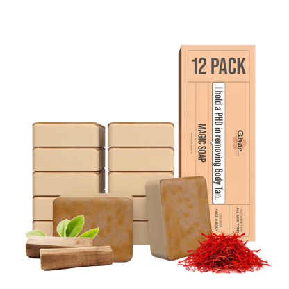 Magic Soap (Sandal Wood and Saffron Soap)