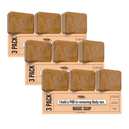 Magic Soap (Sandal Wood and Saffron Soap)