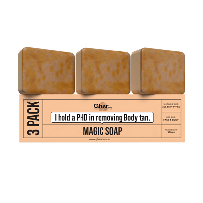 Magic Soap (Sandal Wood and Saffron Soap)